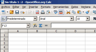 Crear nueva ventana del documento - Manual de Apache OpenOffice Calc