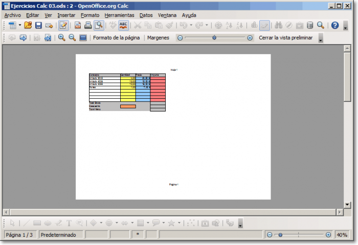 Vista Preliminar E Impresión Manual De Apache Openoffice Calc 1878